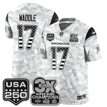 DEN 2026 Salute to Service Edition Vapor Jersey - Stitched