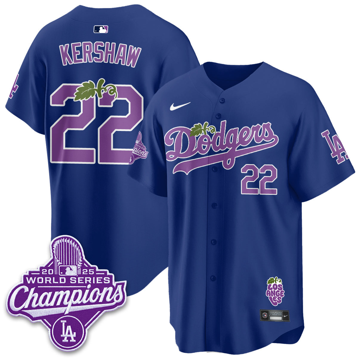 LAD Grape Edition Vapor Jersey - Stitched