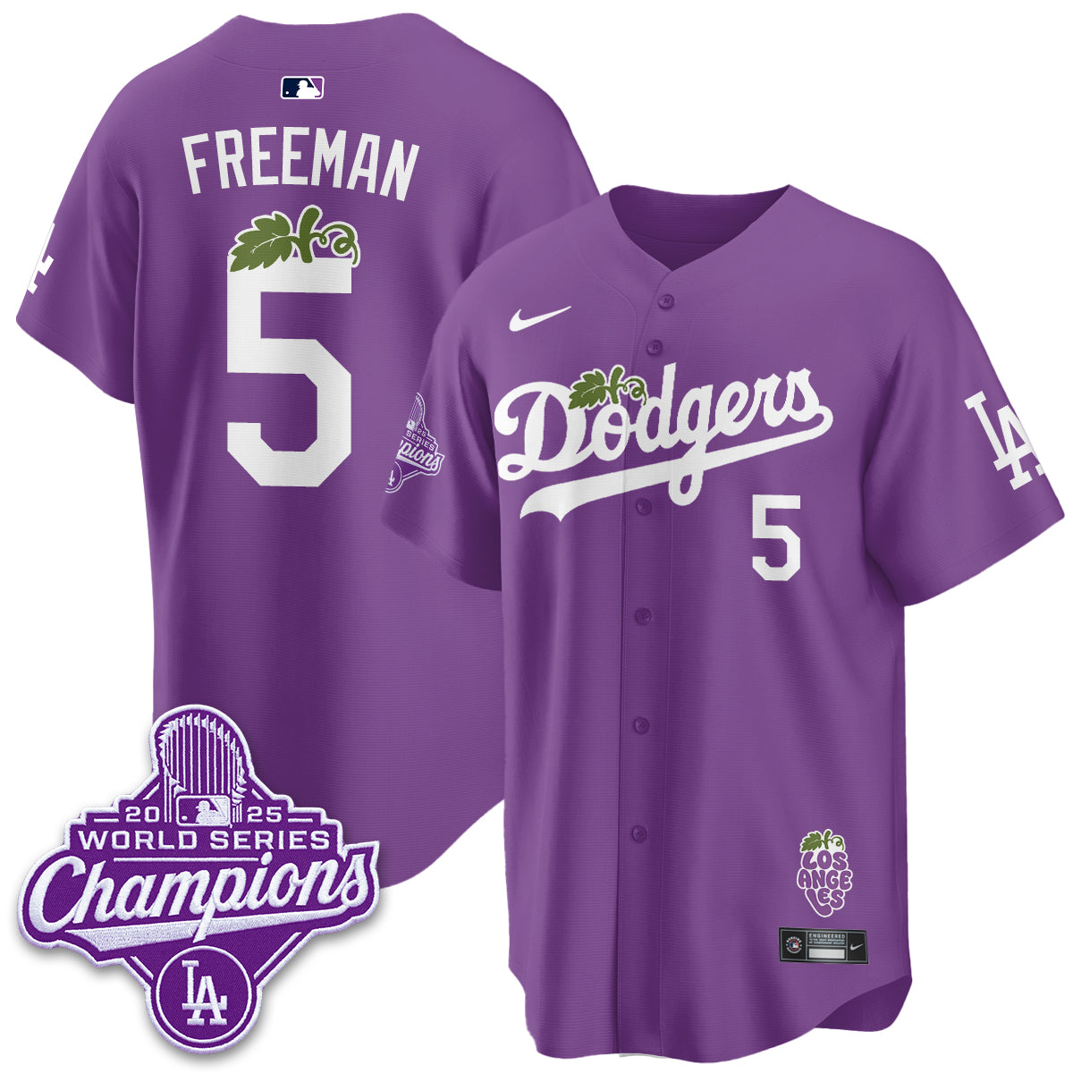 LAD Grape Edition Vapor Jersey - Stitched-DTD