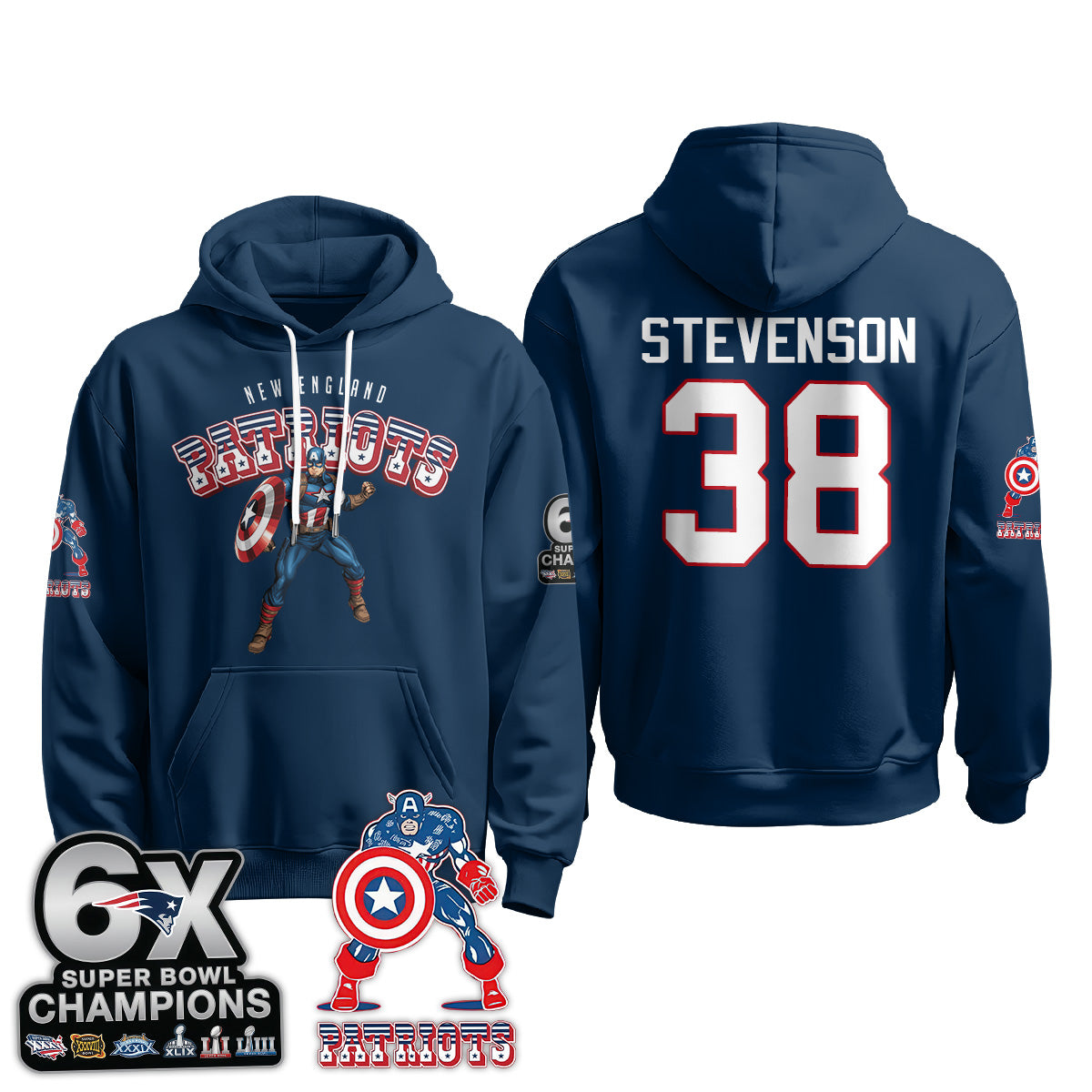 NE x Liberty Guardian Edition Pullover Hoodie V2 - Printed