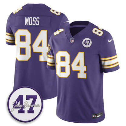 MIN Joey Browner Thank You For Memories - 1960 – 2026 Football Vapor Limited Jersey - All Stitched