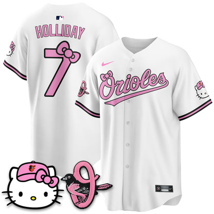 Baltimore Orioles x Meow KT Vapor Premier Limited Jersey - Stitched