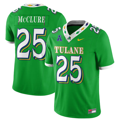 Tulane Green Wave 2026 City Football Vapor Jersey - Stitched