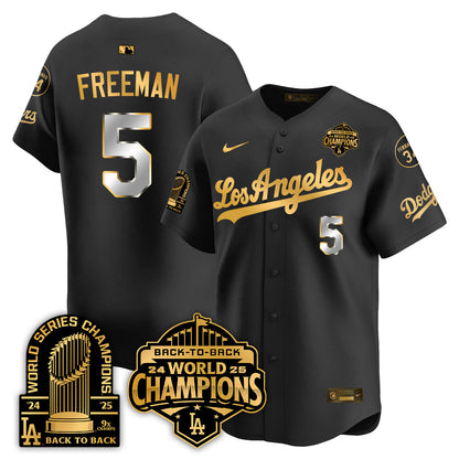 LAD Alternate  Vapor Limited Jersey - 9x Champs - All Stitched