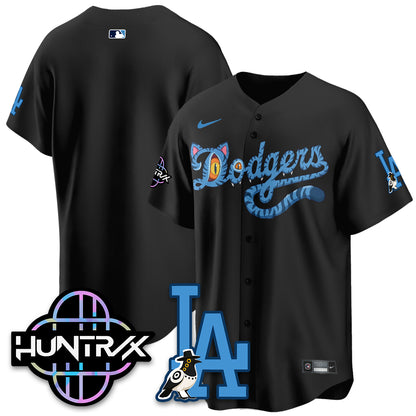 Los Angeles Dodgers x K-Pop Demon Hunters 2026 Vapor Jersey - Stitched