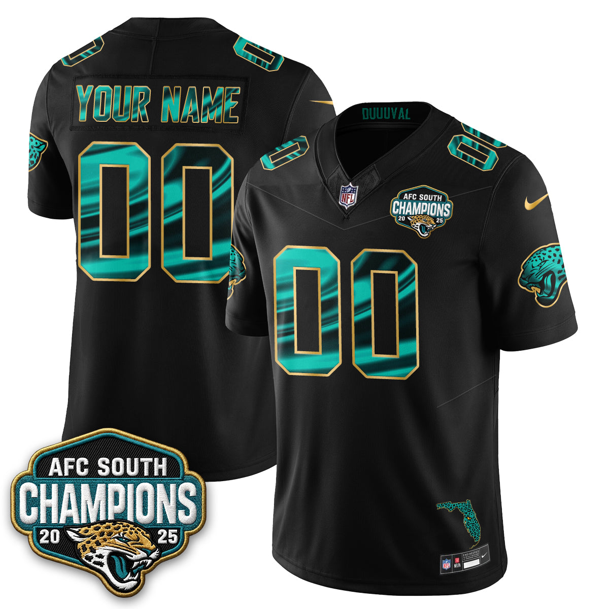 DET Fangear Edition Vapor Custom Jersey - Stitched