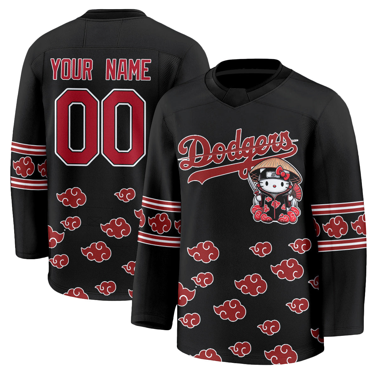 LAD Akatsuki Edition Vapor Custom Hockey Jersey - Stitched