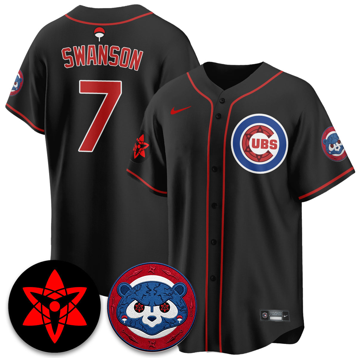 CHC Uchiha Sasuke Vapor Limited Jersey - Stitched