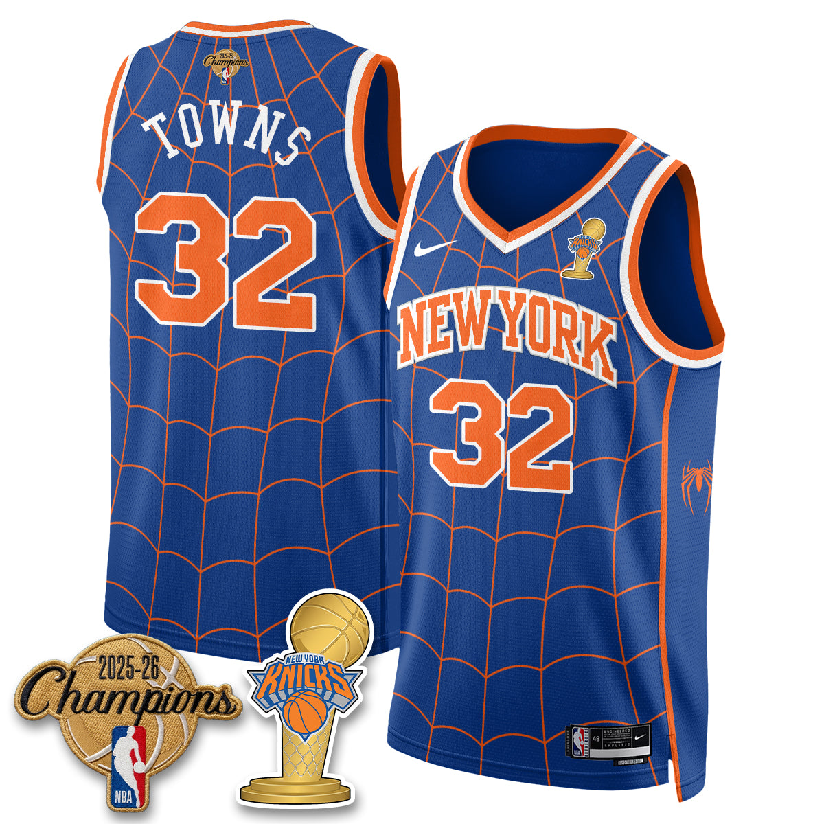 NYK 2026 Champions Brand New Day Vapor Jersey - Stitched