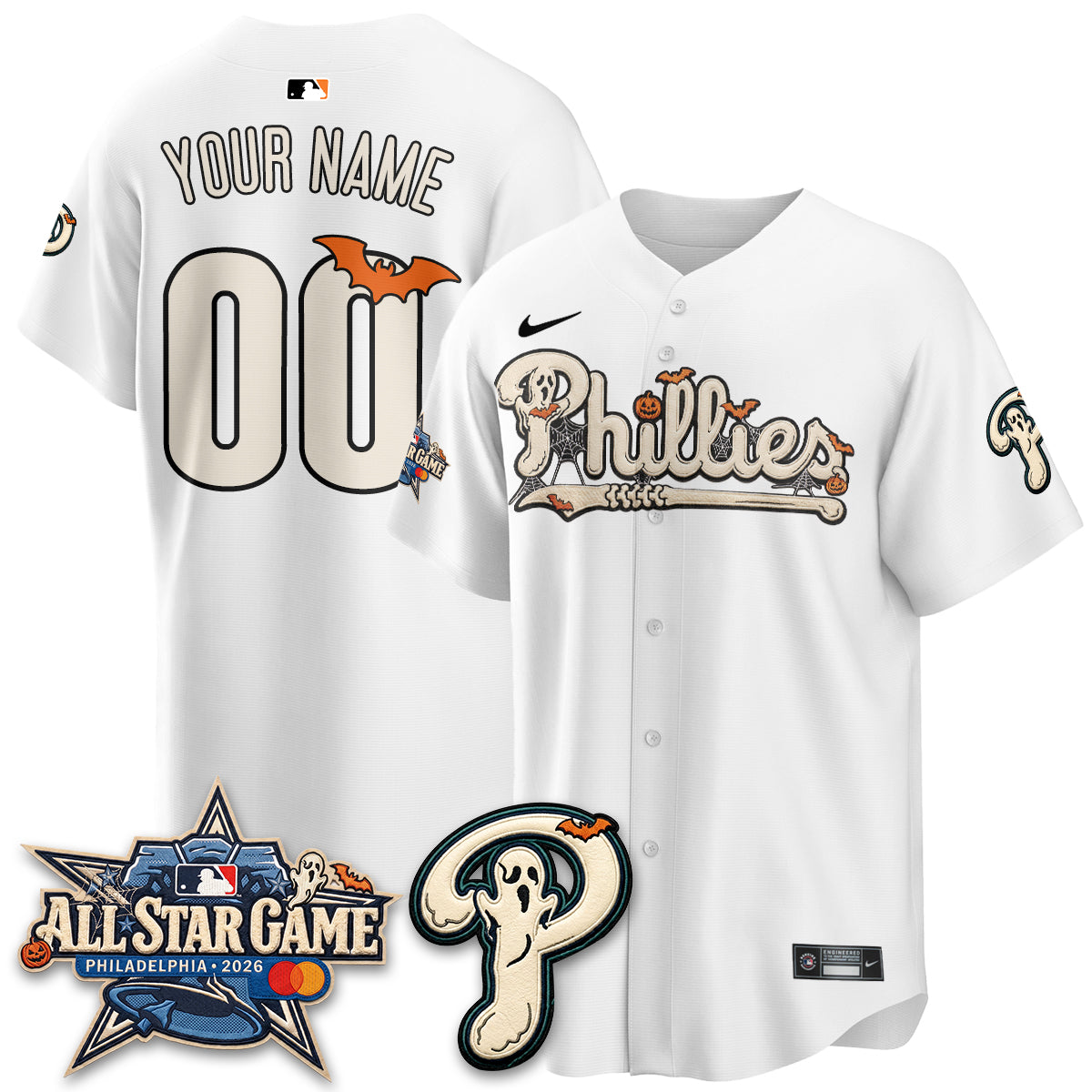 PHI Halloween 2026 Vapor Limited Custom Jersey - Stitched
