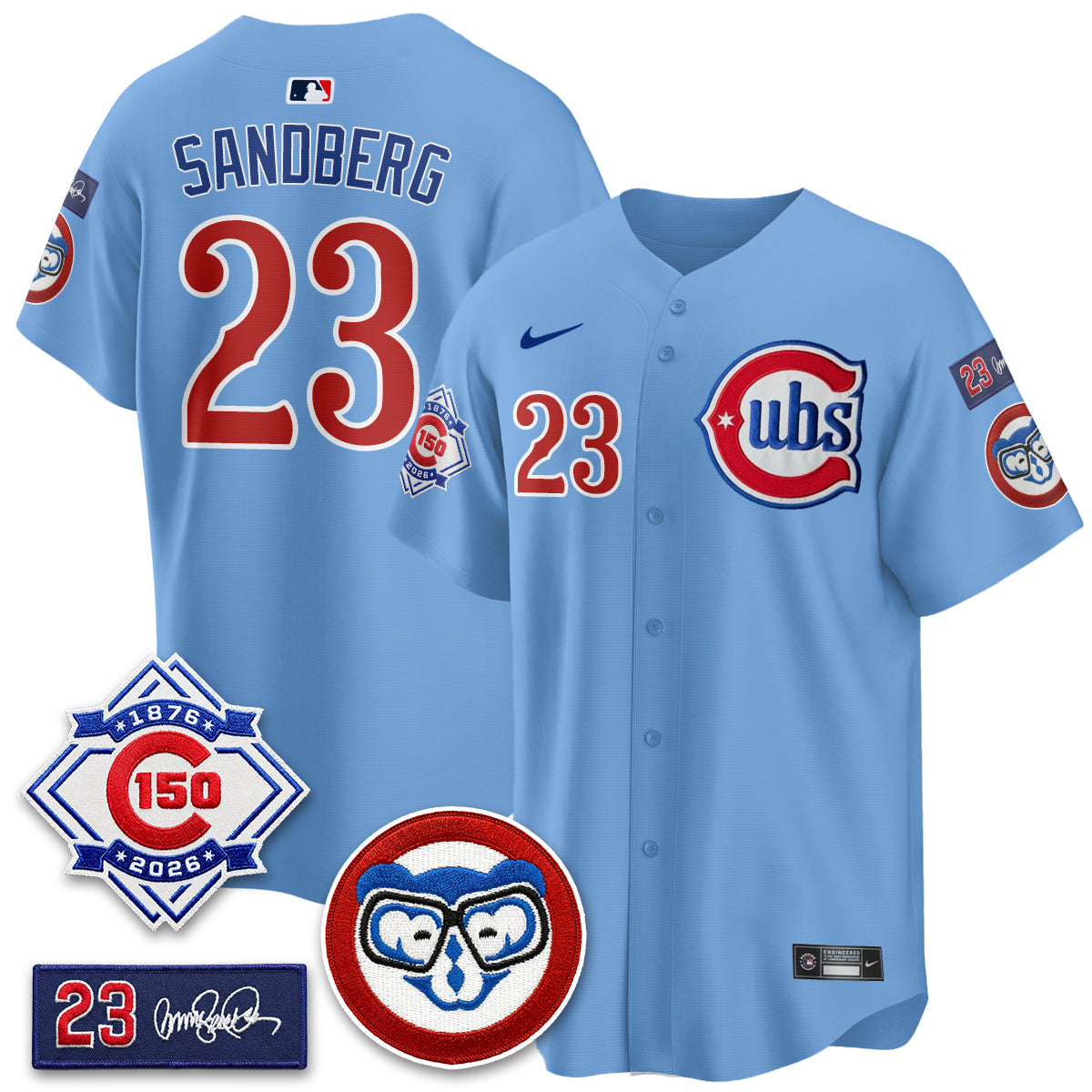 Chicago Cubs 150th Anniversary Holy Cow Vapor Premier Limited Jersey - All Stitched