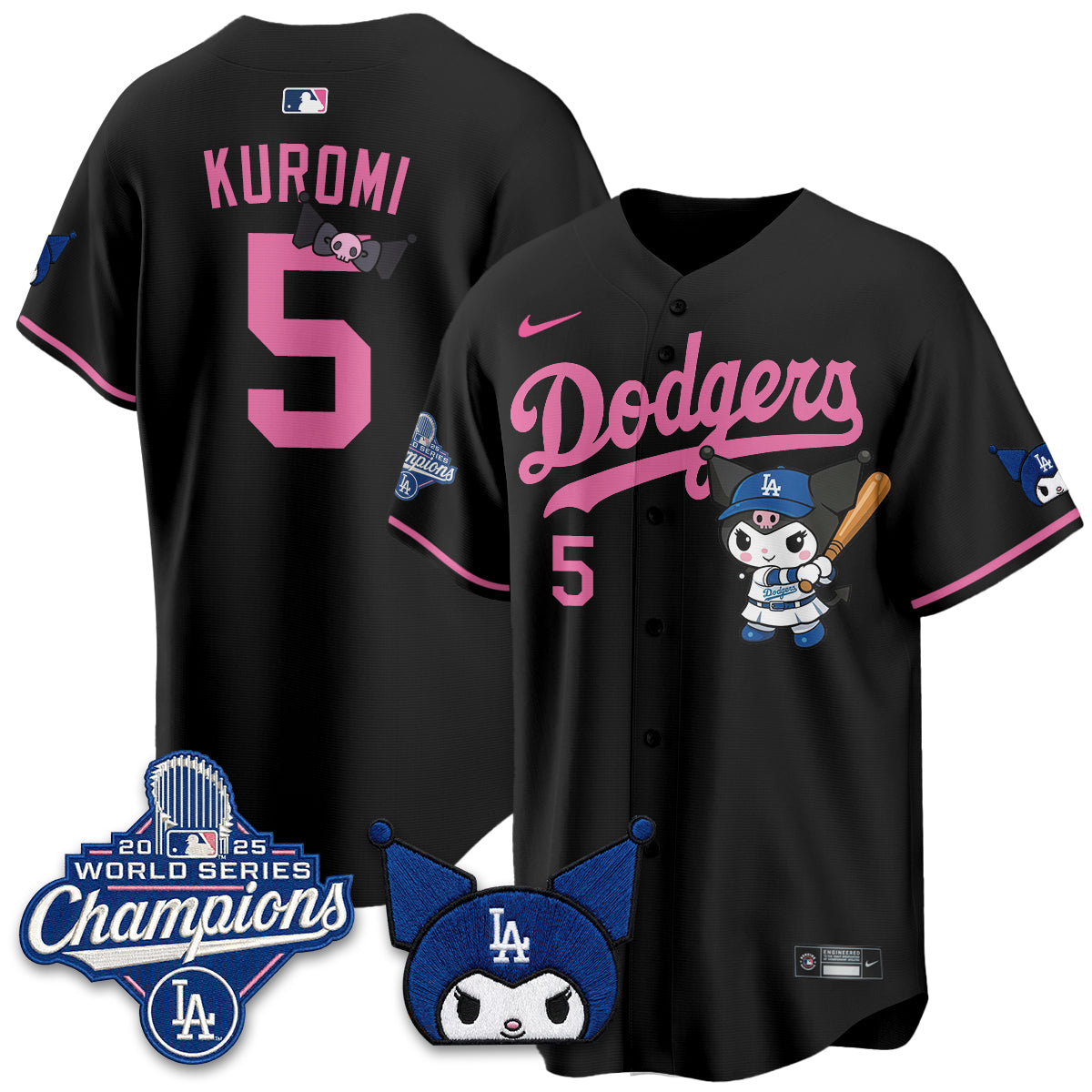 LAD Kuromi Edition Vapor Jersey - Stitched-NQD
