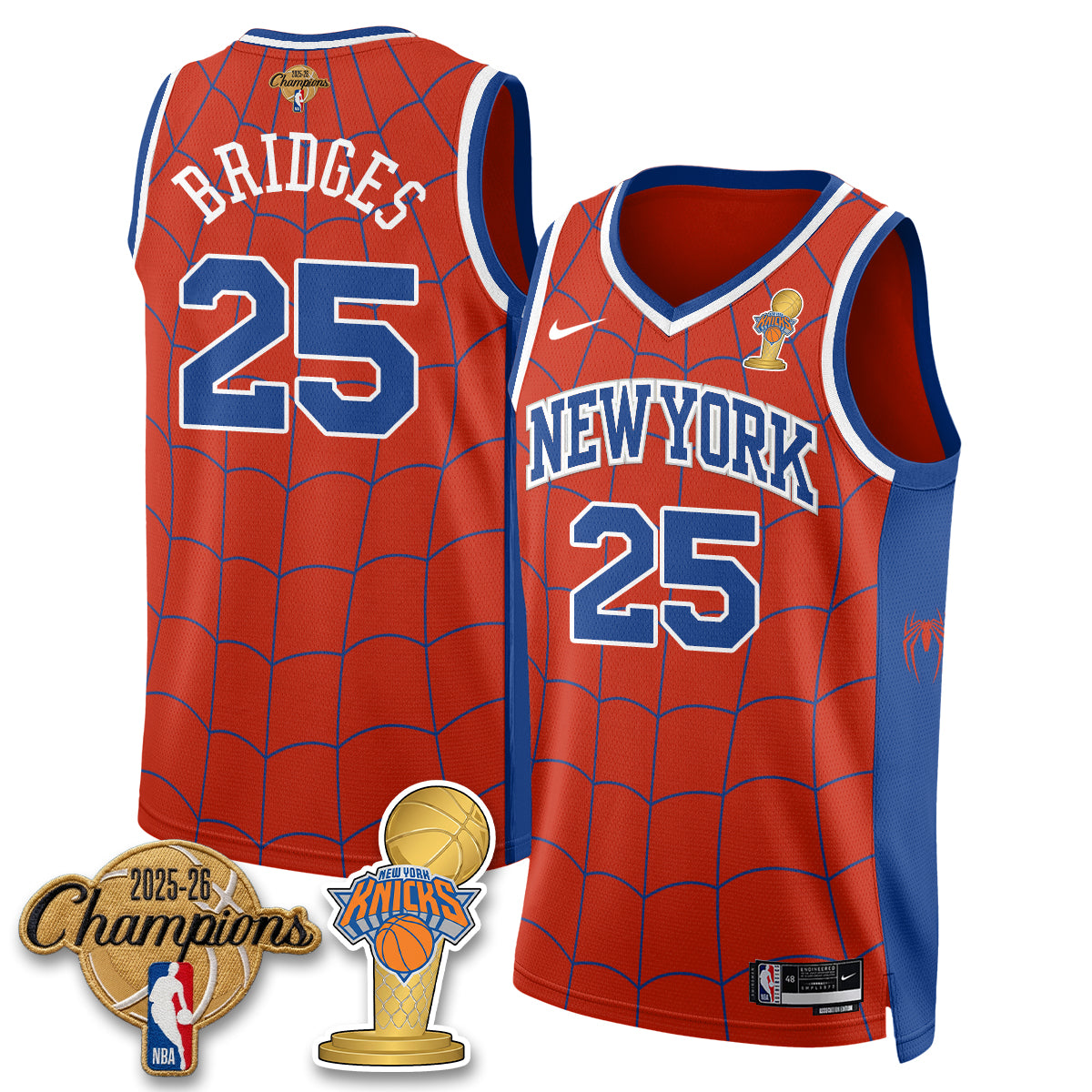 NYK 2026 Champions Brand New Day Vapor Jersey - Stitched