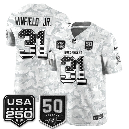 TB 2026 Salute to Service Edition Vapor Jersey - Stitched