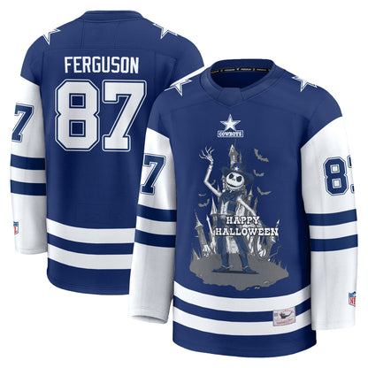 Dallas Cowboys x Nightmare Halloween 2026 Edition Hockey Jersey - Printed