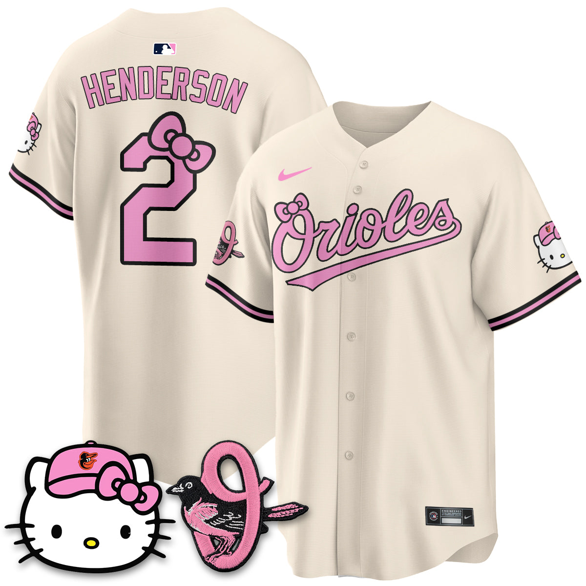 Baltimore Orioles x Meow KT Vapor Premier Limited Jersey - Stitched