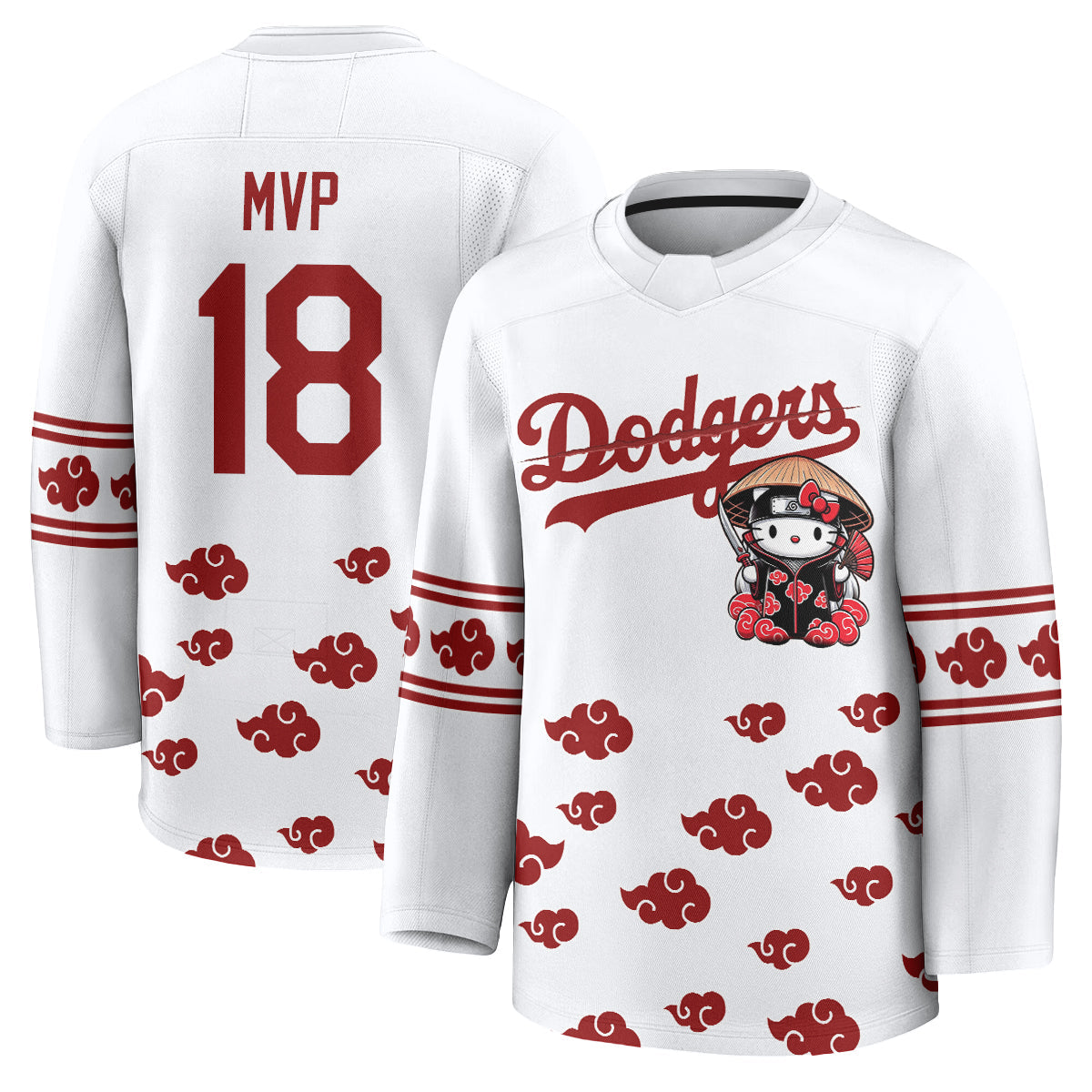 LAD Akatsuki Edition Vapor Hockey Jersey - Stitched