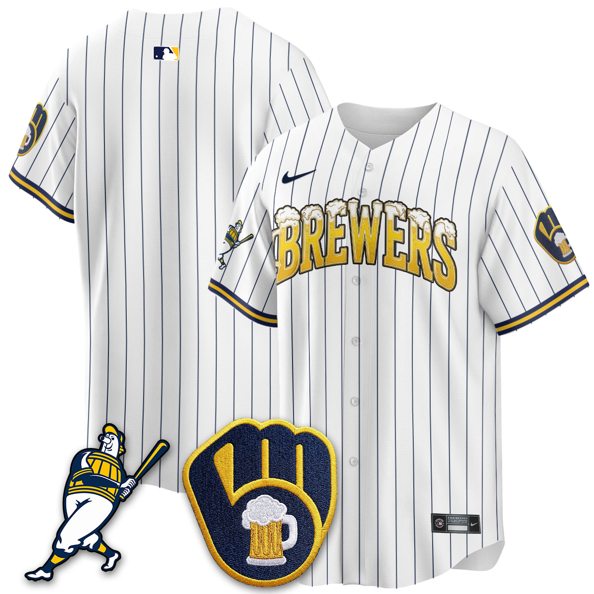 MIL "Pitcher & Pint" Edition Vapor Limited Jersey - Stitched