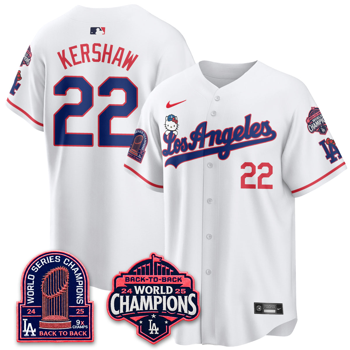 LAD x Hello Kitty Night 2026 Vapor Jersey - All Stitched - V2