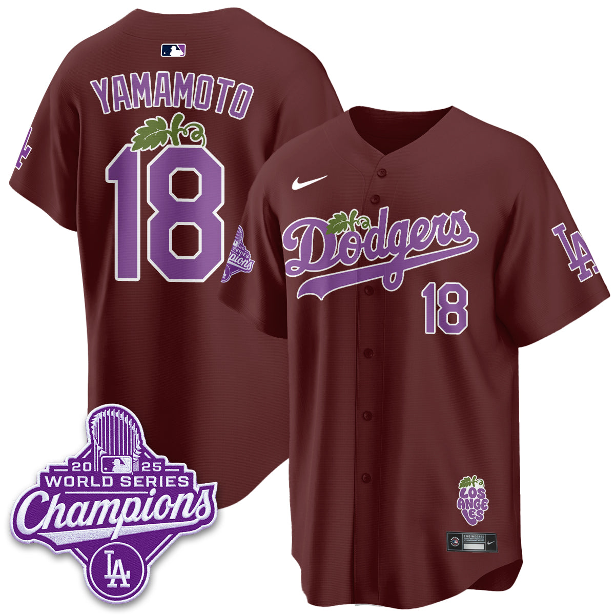 LAD Grape Edition Vapor Jersey - Stitched