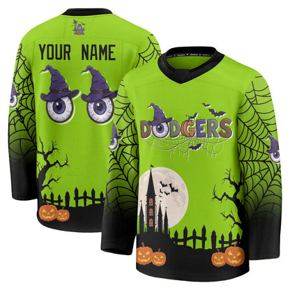 LAD Halloween Edition Hockey Custom Jersey - Printed
