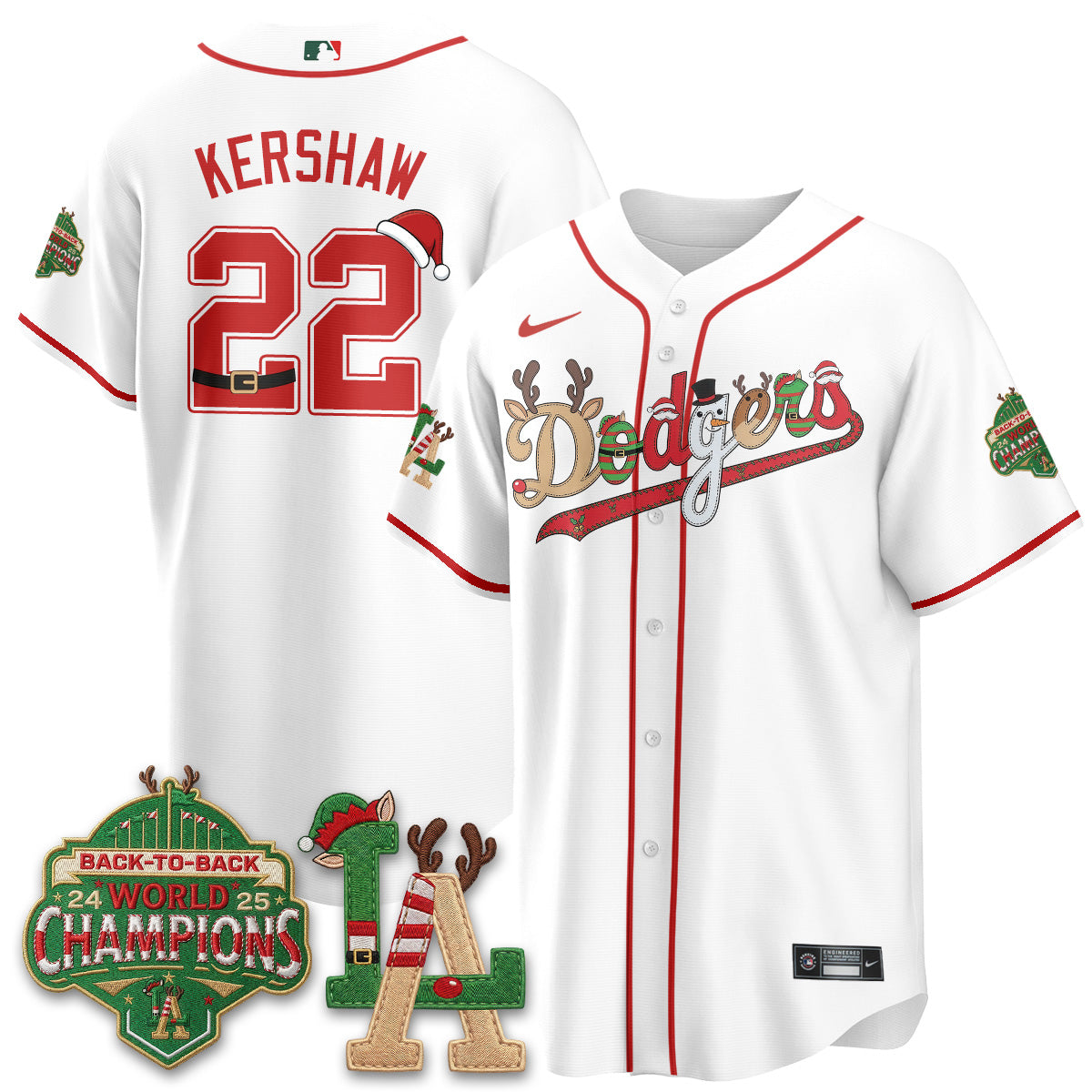LAD 2026 Christmas Edition Vapor Jersey- Stitched