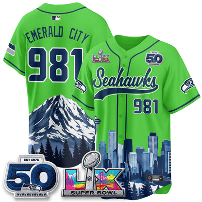 SEA City Edition Vapor Baseball Jersey - Stitch