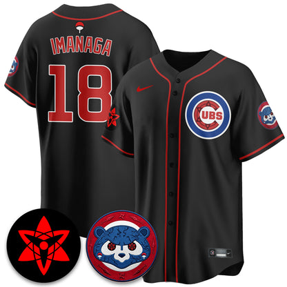 CHC Uchiha Sasuke Vapor Limited Jersey - Stitched-DTD