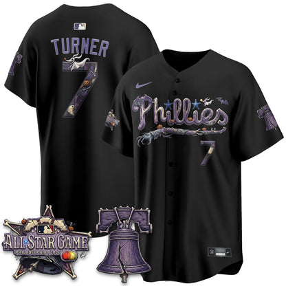 Philadelphia Phillies Nightmare Edition Vapor Jersey - Printed-NHM