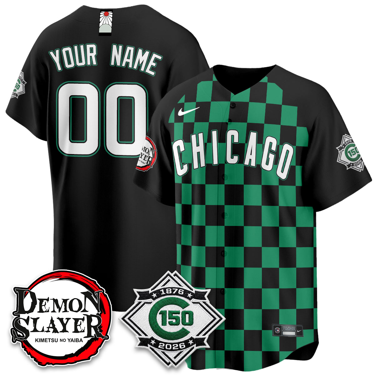 CHC Demon Slayer Vapor Limited Custom Jersey - Stitched-DTD