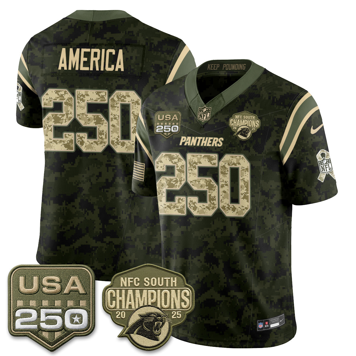 CAR 2026 Salute To Service Edition Vapor Jersey - Stitched