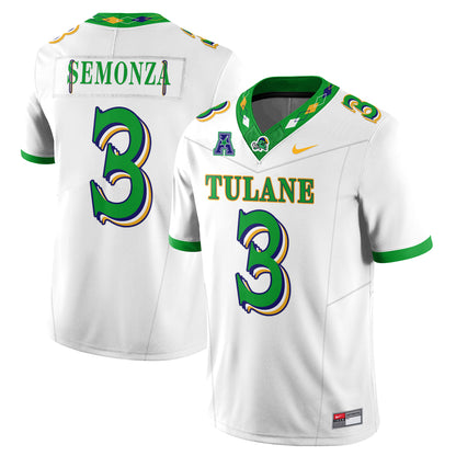 Tulane Green Wave 2026 City Football Vapor Jersey - Stitched
