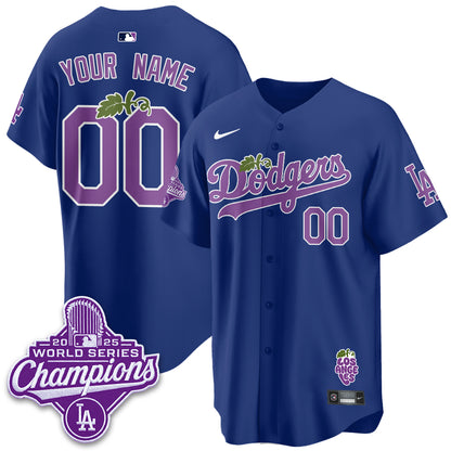 LAD Grape Edition Vapor Custom Jersey - Stitched-DTD