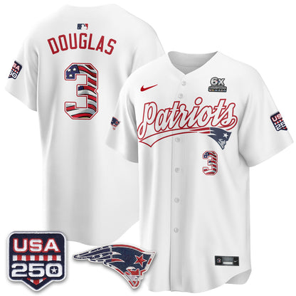New England Patriots America Edition Vapor Jersey - Stitched