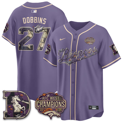 DEN 2026 Nightmare Edition Vapor Baseball Jersey - Stitched