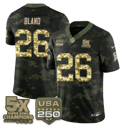 DAL 2026 Salute to Service Edition Vapor Jersey V2- Stitched
