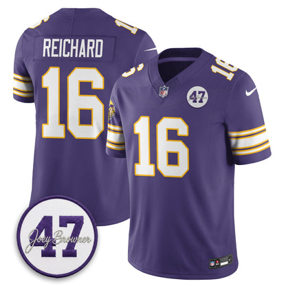MIN Joey Browner Thank You For Memories - 1960 – 2026 Football Vapor Limited Jersey - All Stitched