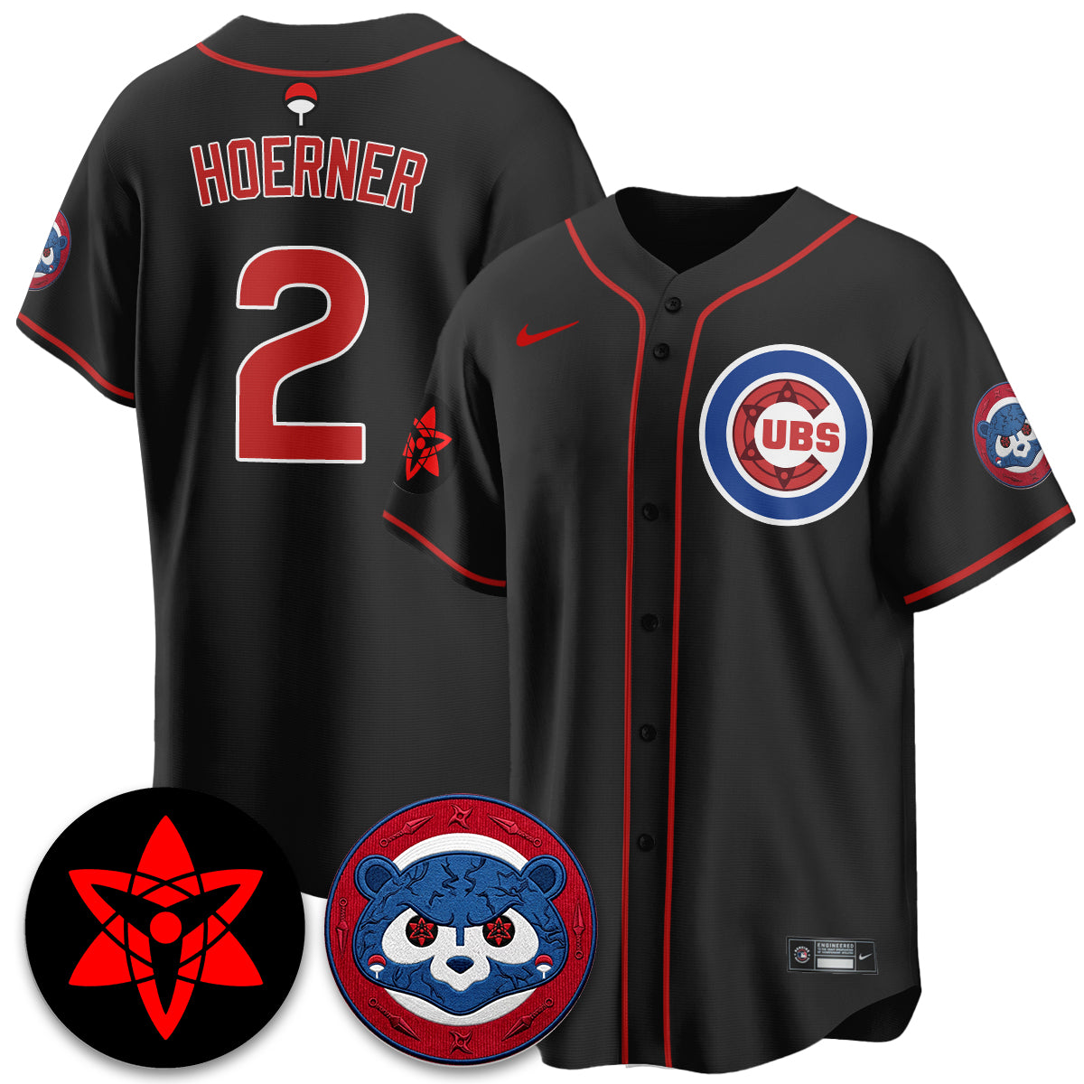 CHC Uchiha Sasuke Vapor Limited Jersey - Stitched-DTD