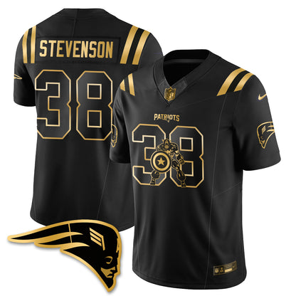 NE x Vibranium Shield Edition Vapor Jersey - Stitched