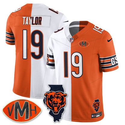 CHI Honor Virginia Halas McCaskey Split Edition - Stitched