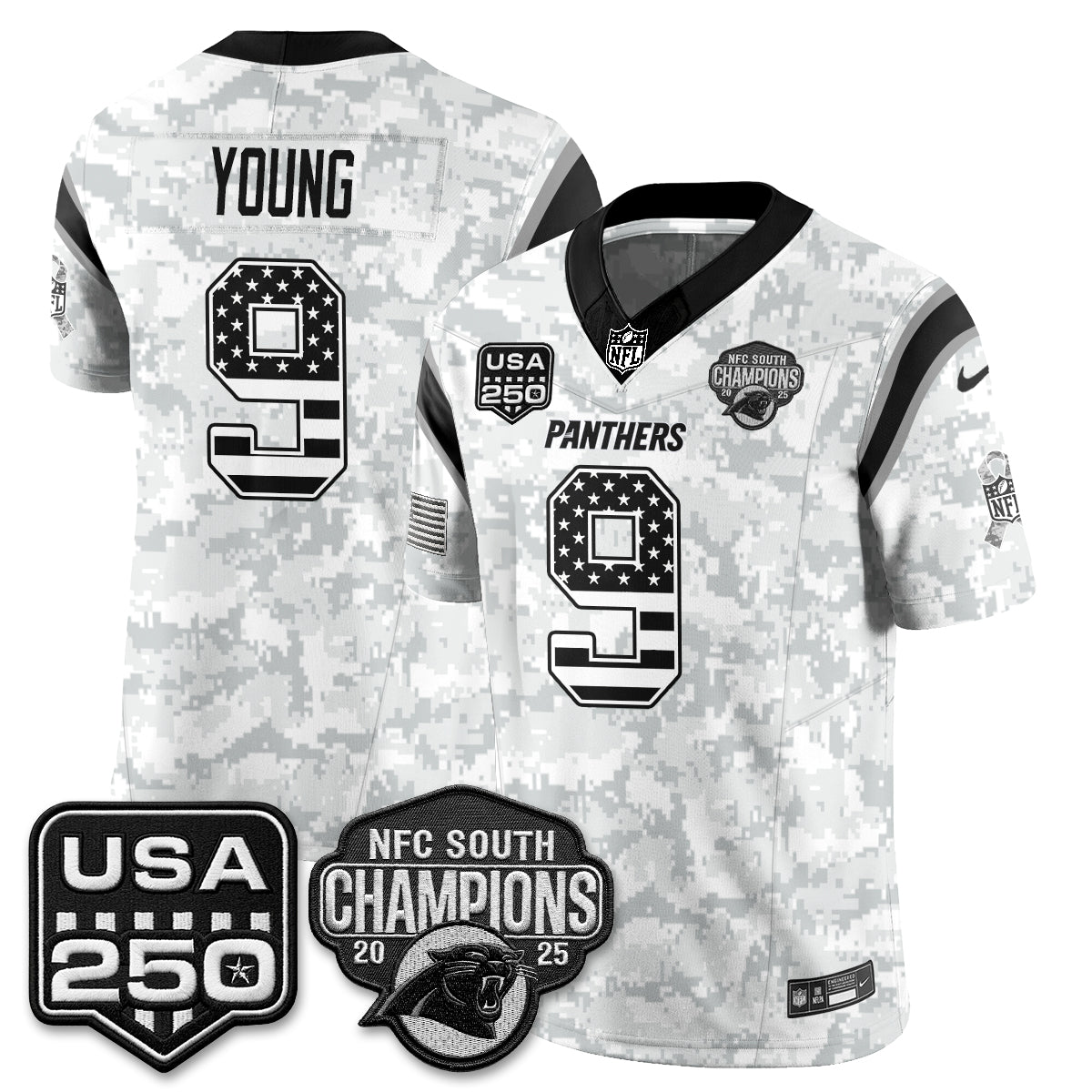 CAR 2026 Salute To Service Edition Vapor Jersey - Stitched