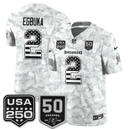 TB 2026 Salute to Service Edition Vapor Jersey - Stitched