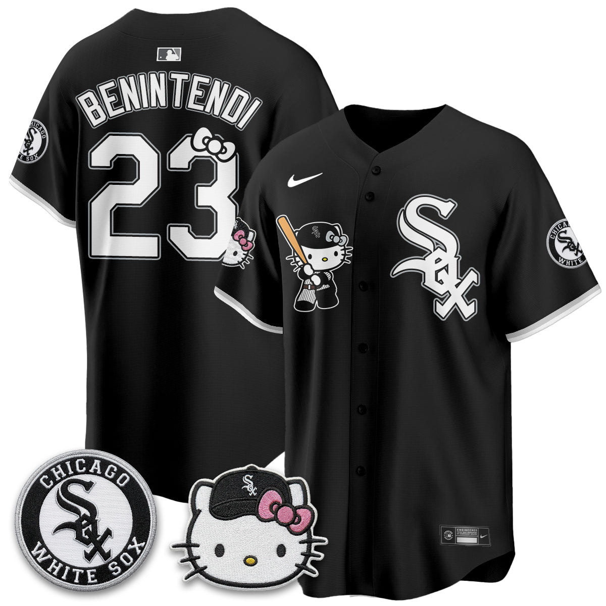 Chicago White Sox x Meow KT Vapor Jersey - Stitched