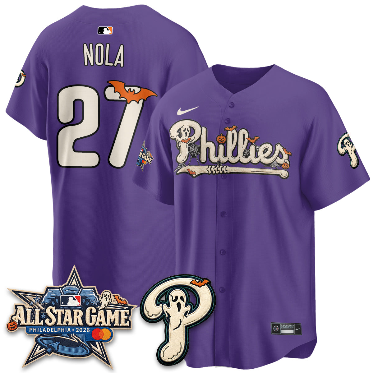 PHI Halloween 2026 Vapor Limited Jersey - Stitched (1)