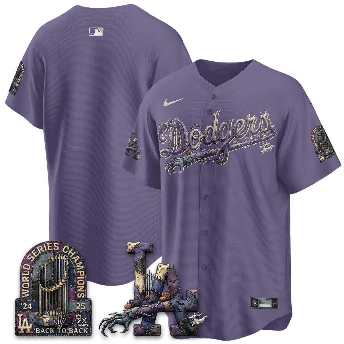 LAD Nightmare Edition Vapor Jersey - Stitched