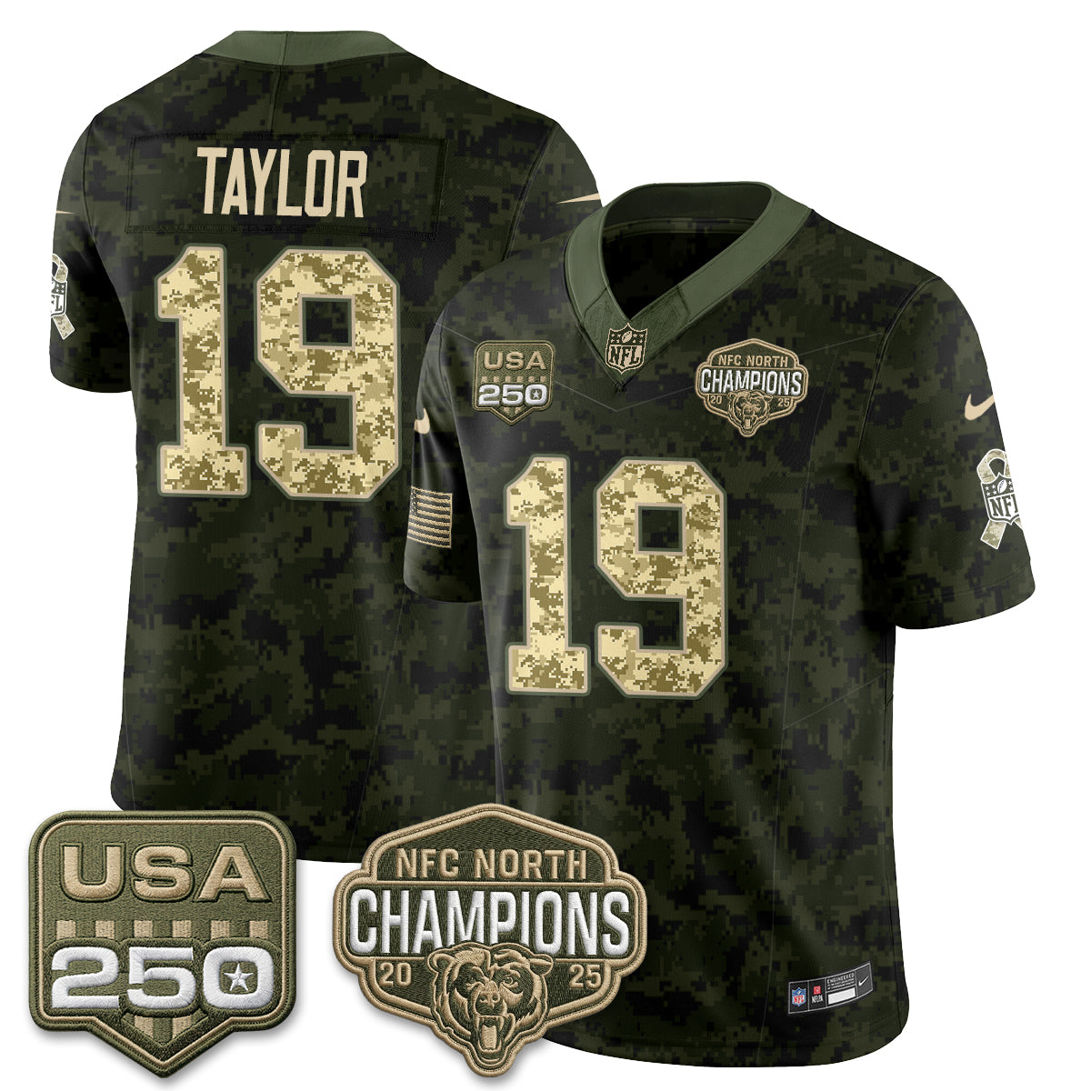 CHI 2026 Salute to Service Edition Vapor Jersey V2 - Stitched