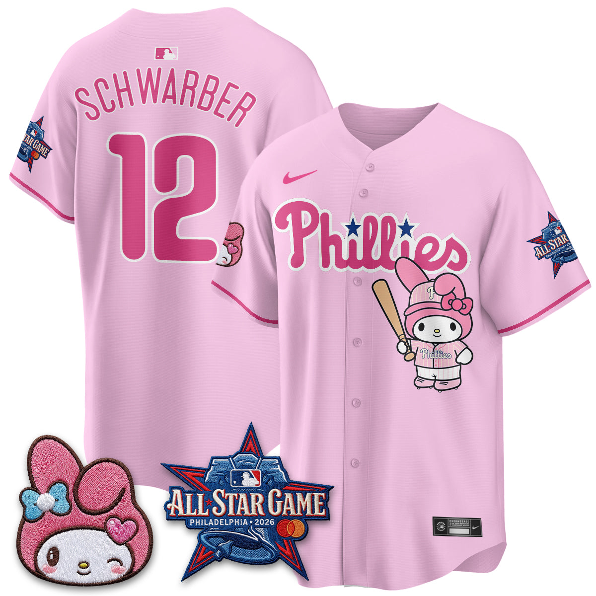 PHI x Pink Sanrio Friends Edition Vapor Jersey - Stitched