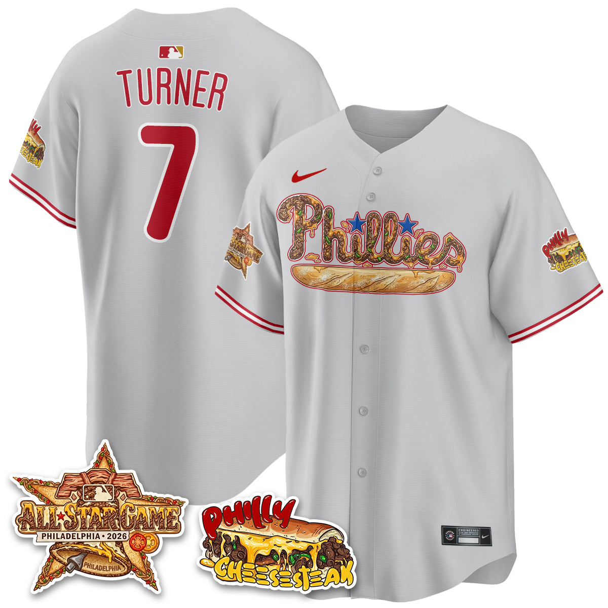 PHI Cheesesteak Edition Vapor Limited Jersey - Stitched