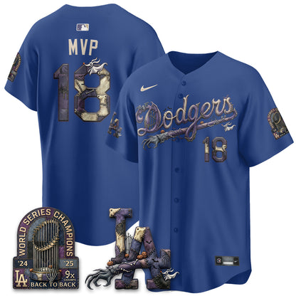 LAD Nightmare Edition Vapor Jersey - Stitched