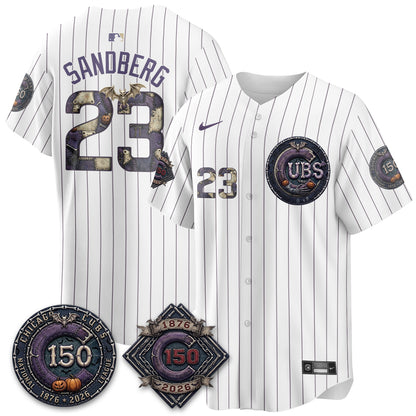 Chicago Cubs Nightmare Edition Vapor Limited Jersey - Printed